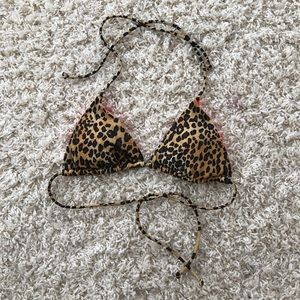 Victoria’s Secret cheetah triangle bikini